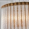 Szklana lampa wisząca złota okrągła designerska nowoczesna salonowa Romola 81999 ENDON